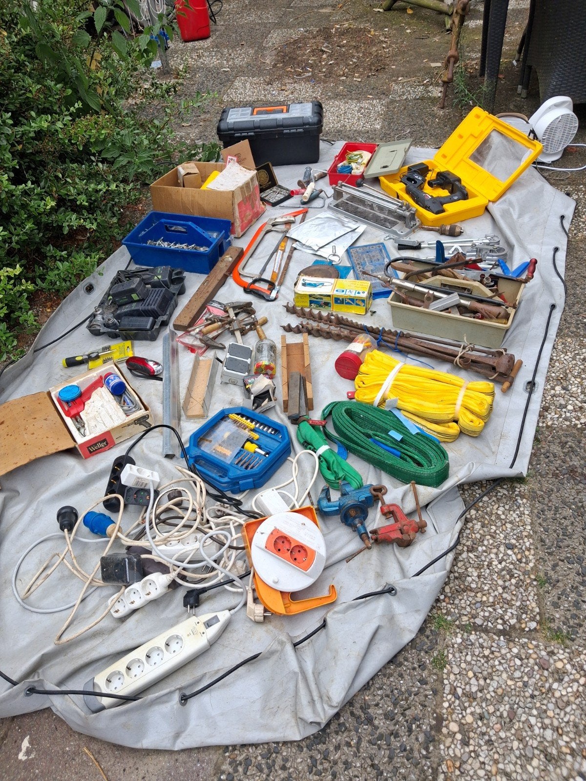 Partij gereedschap, festool, Ophalen, Boormachine