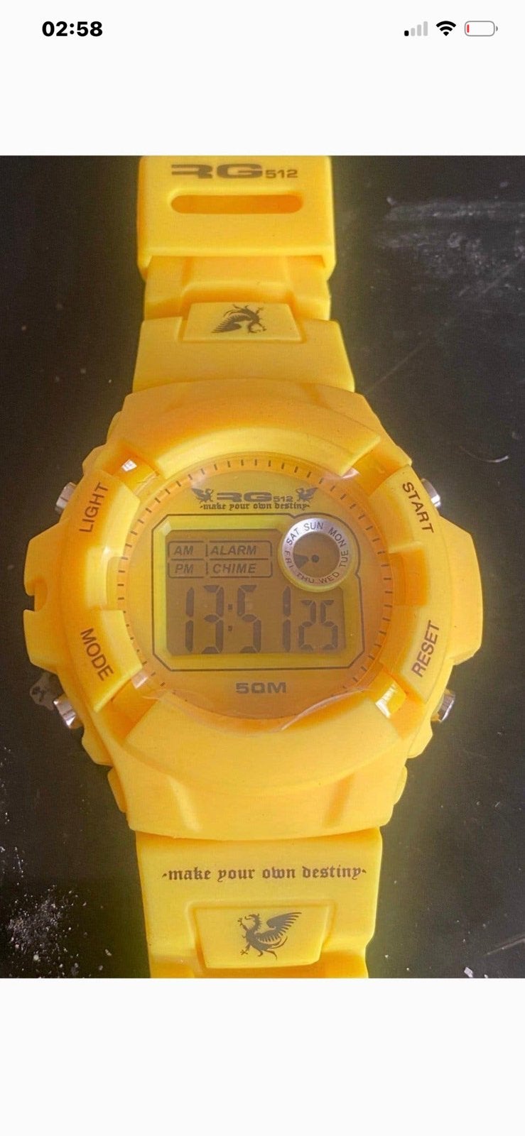 RG512 horloge (model G32311-004), Overige merken, Overige materialen, Polshorloge, 1960 of later