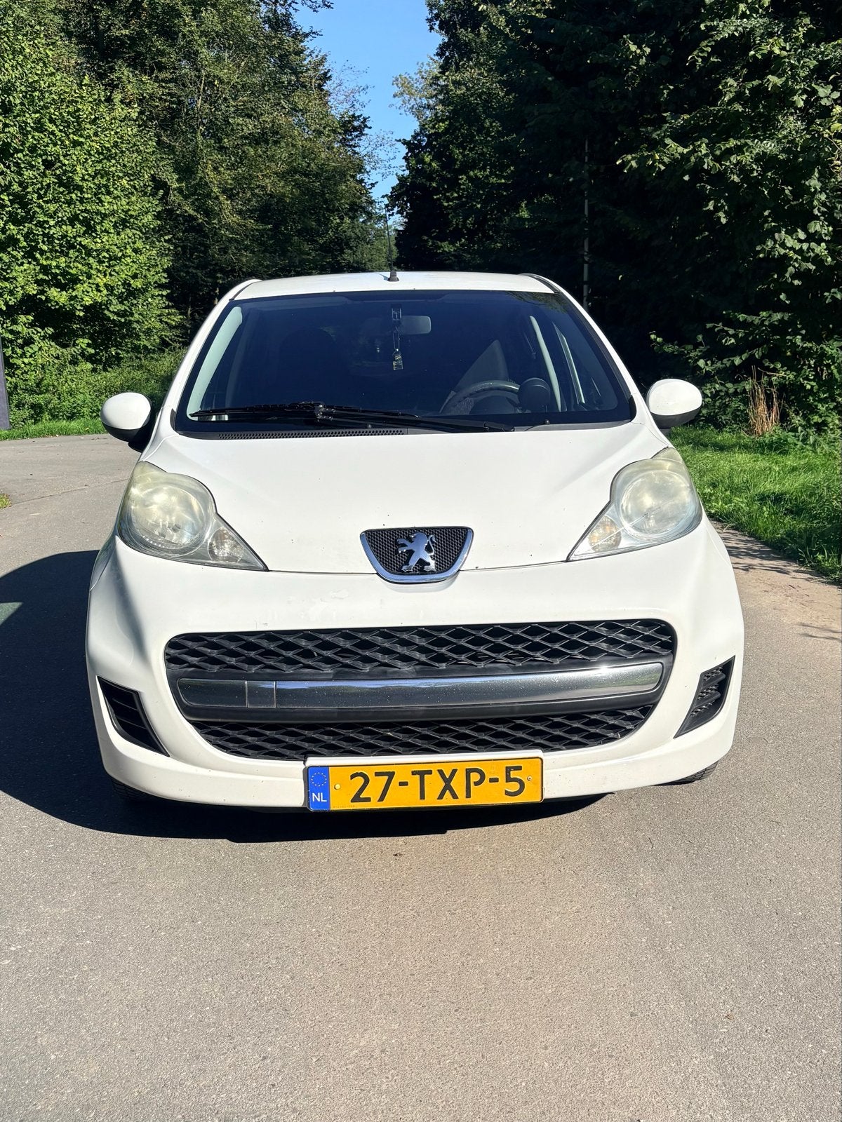 Peugeot 107 -1.0 – 2012 – 5-deurs – Airco- wit, Voorwielaandrijving, 4 stoelen, Origineel Nederlands, Handgeschakeld