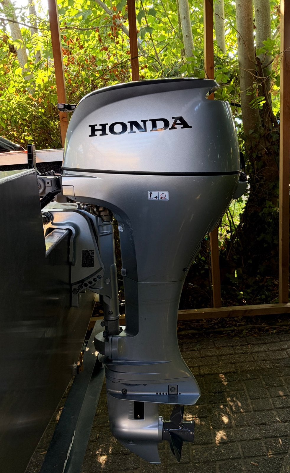 Honda 15pk buitenboordmotor, Ophalen, 10 tot 30 pk, Zo goed als nieuw, Benzine