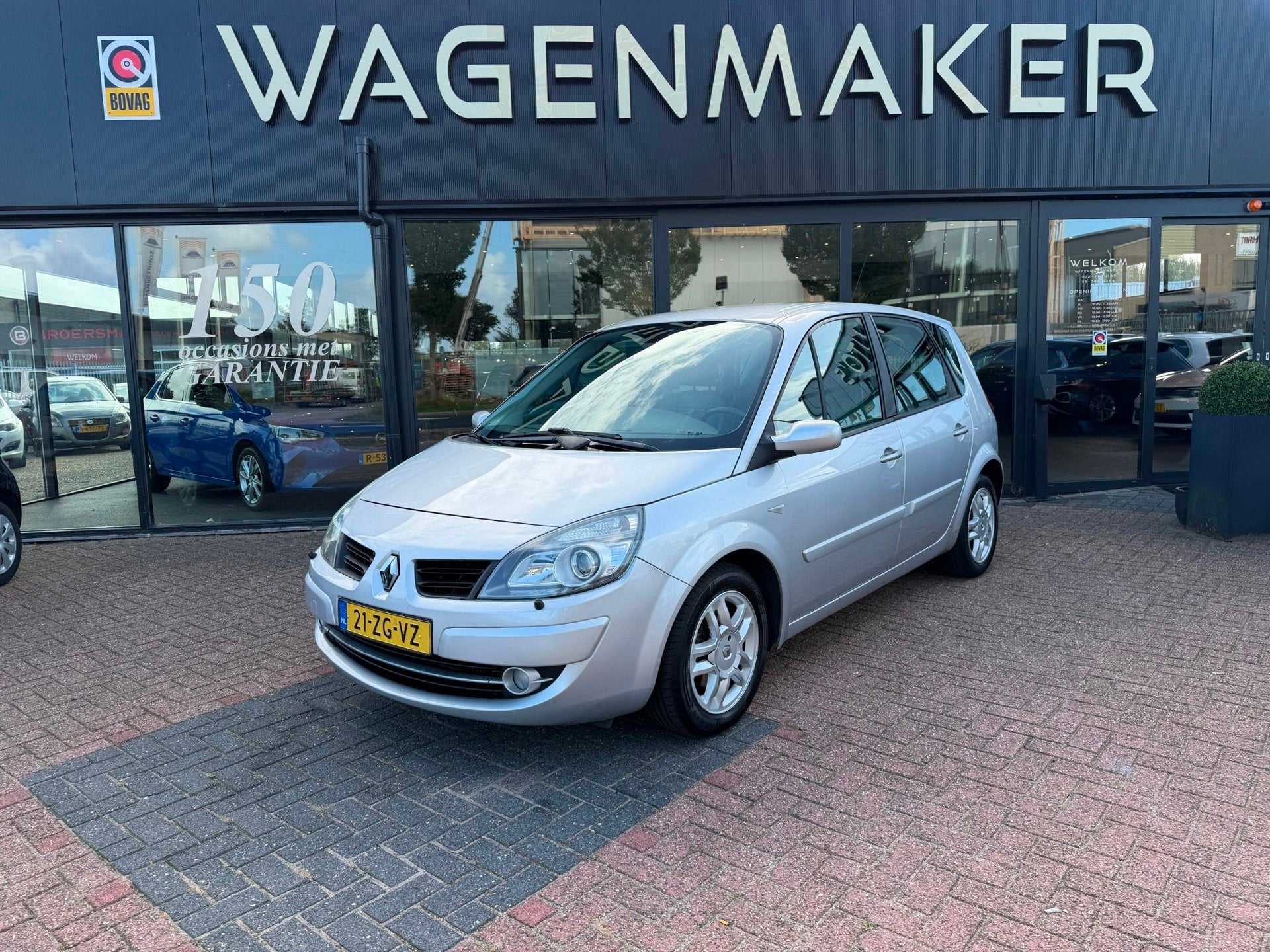 Renault Scénic 1.6-16V Tech Line AUT|Clima|Cruise|NAVIGATIE, Auto's, 1345 kg, Stof, Gebruikt, 4 cilinders