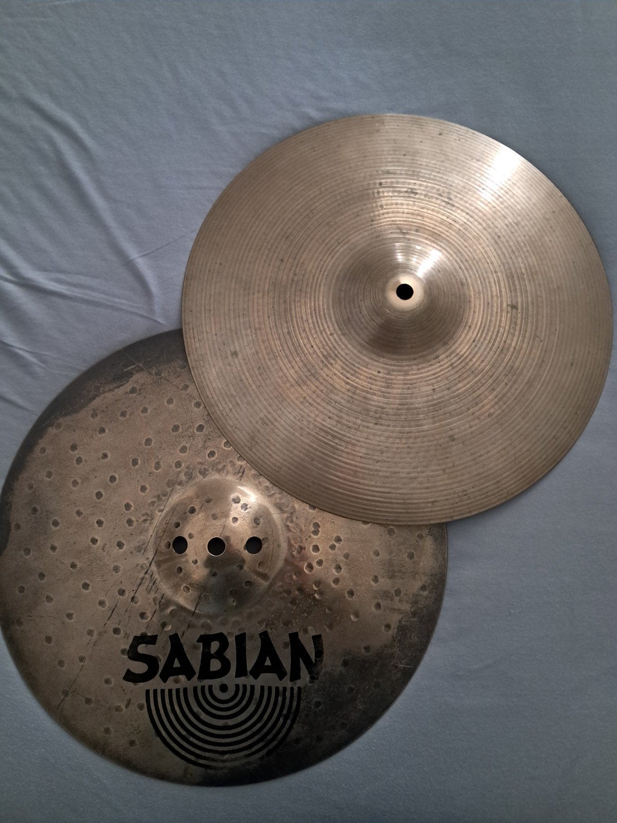Sabian AA Fusion hi-hat (14 inch), Ophalen of Verzenden, Zo goed als nieuw, Drums of Percussie