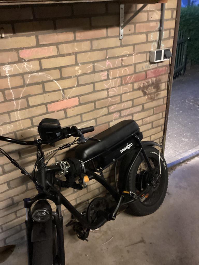 Fatbike Windgoo f5, Fietsen en Brommers, Elektrische fietsen, Overige merken, Ophalen of Verzenden, Zo goed als nieuw, Minder dan 47 cm