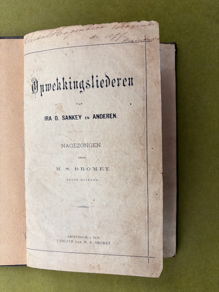Opwekkingsliederen, Gebruikt, Ophalen of Verzenden, Thema, Piano