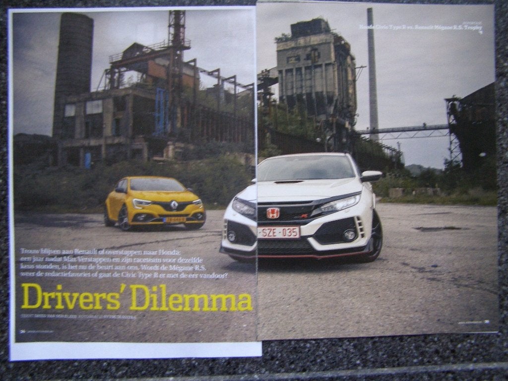 Renault Megane IV RS Trophy / R ? Eerst 13x autotest lezen, Ophalen, Gelezen, Renault