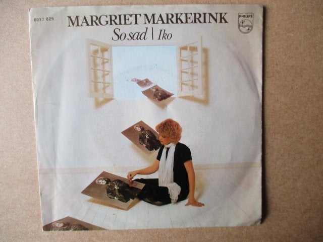 s5941 margriet markerink - so sad, Ophalen, Gebruikt, 7 inch, Overige genres