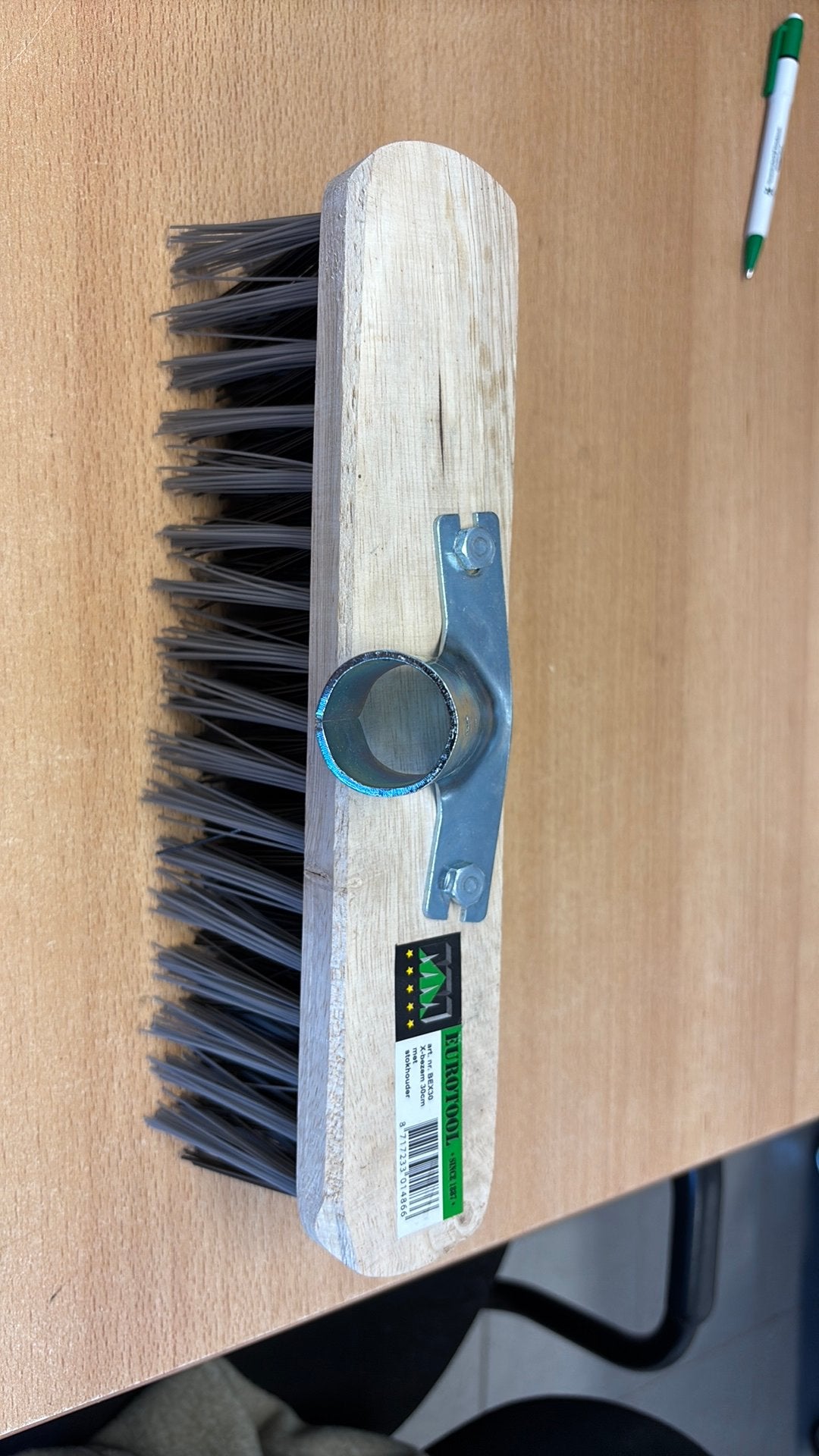 Eurotool X-Bezem 30 cm, Tuin en Terras, Ophalen of Verzenden, Nieuw, Bezem