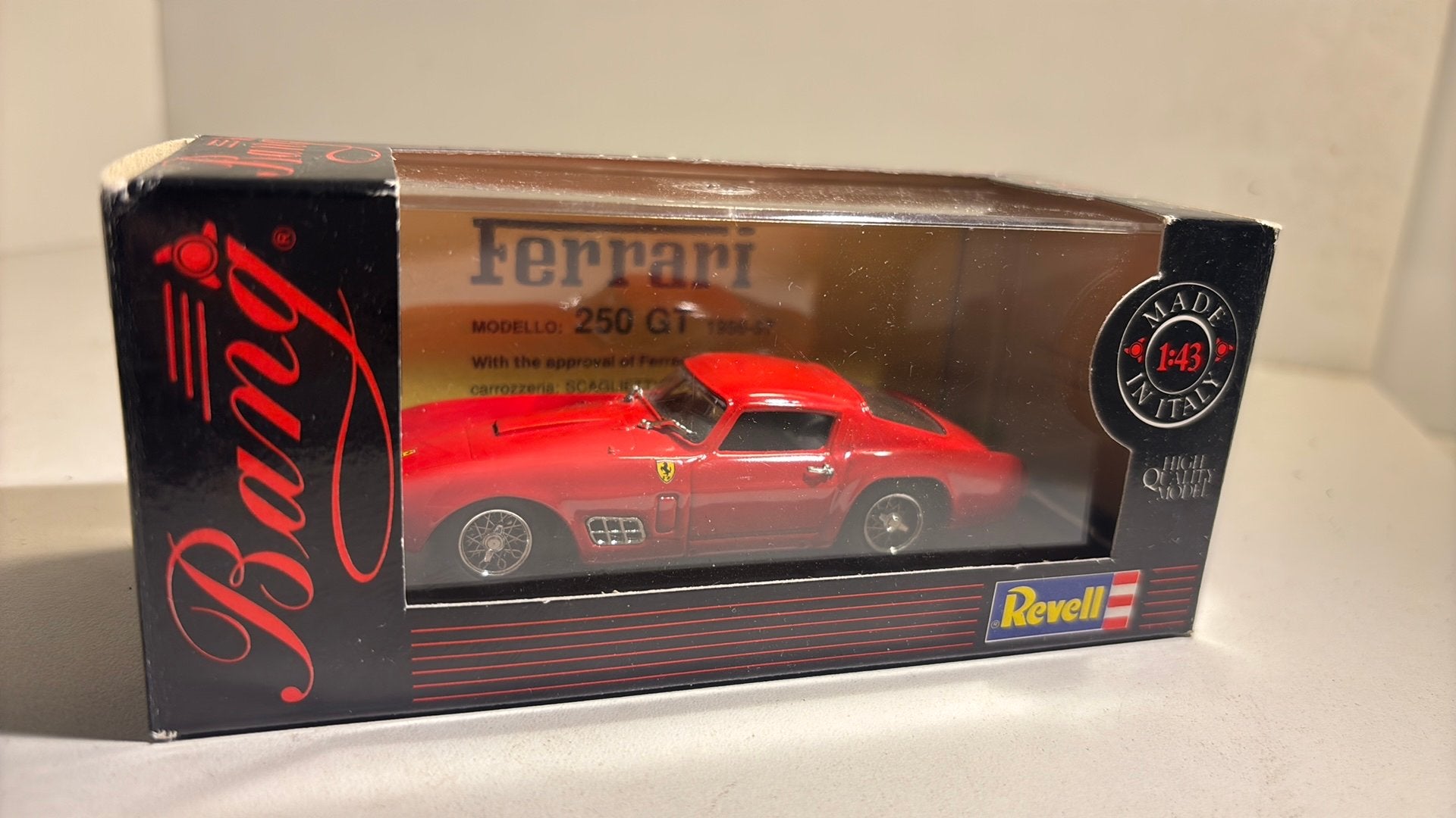 Ferrari 250 gt bang 1.43, Hobby en Vrije tijd, Overige merken, Auto, Ophalen of Verzenden, A