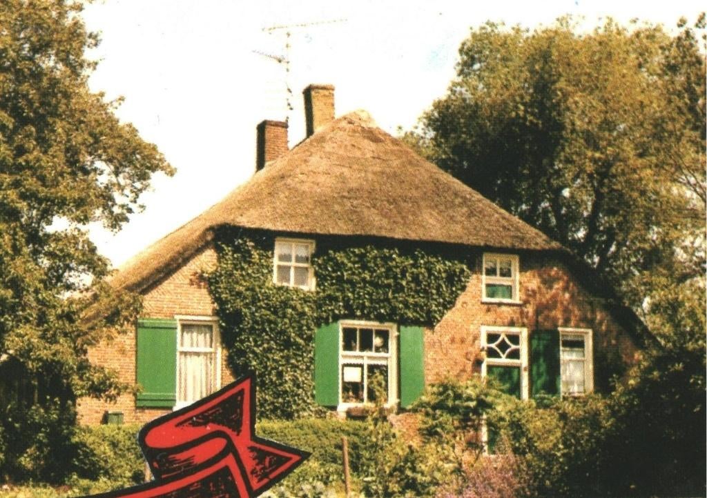 802316 Genderen 683 N Br Gelopen met Postzegel, Verzamelen, Ansichtkaarten | Nederland, Ophalen of Verzenden, 1980 tot heden, Gelopen