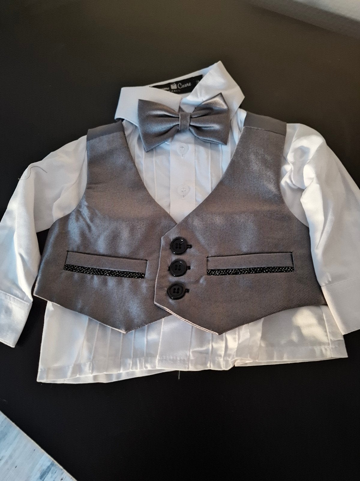 Pomme Carre Baby Jongens Kostuum Set 3M, Ophalen of Verzenden, Zo goed als nieuw, Pomme Carre, Jongetje