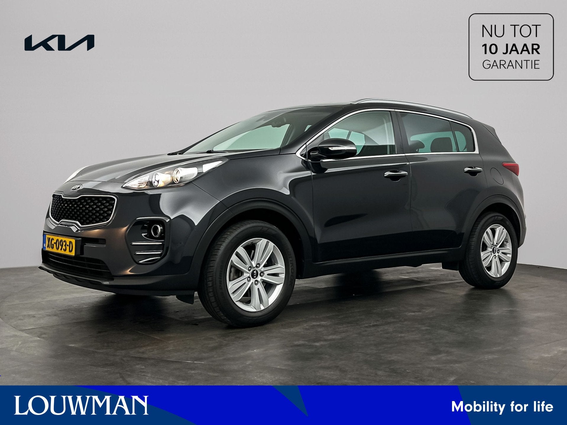 Kia Sportage 1.6 GDI DynamicLine (bj 2019), Auto's, Voorwielaandrijving, 12 maanden, Stof, Gebruikt