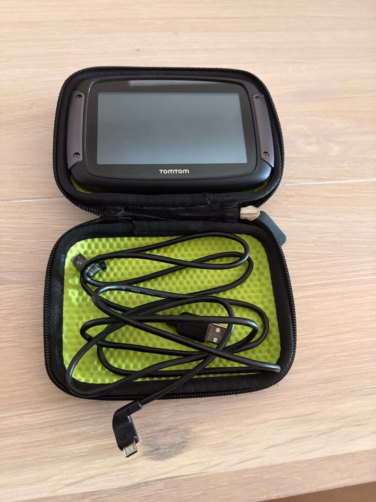 TomTom Rider 500 GPS Navigatiesysteem voor Motoren, Ophalen of Verzenden, Zo goed als nieuw