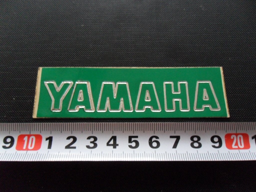 sticker YAMAHA  GROEN  Plakletters, Ophalen of Verzenden, Zo goed als nieuw