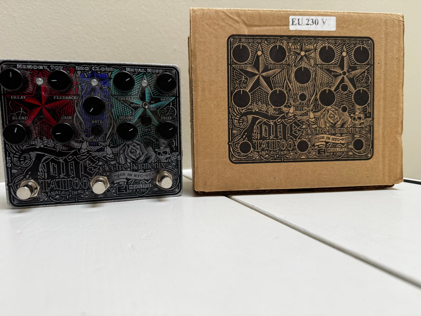 Electro Harmonix Tone Tattoo Multi-Effect Pedaal, Ophalen of Verzenden, Zo goed als nieuw, Multi-effect