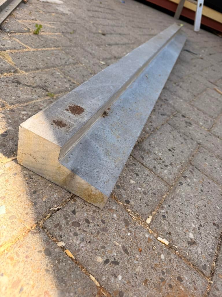 Hardstenen dorpel 190 lang, Doe-het-zelf en Verbouw, Ophalen of Verzenden, Gebruikt