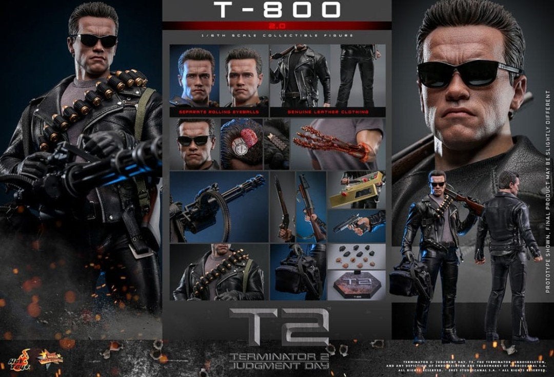Hot Toys T-800 2.0 Terminator 2 Judgment Day MMS177, Verzamelen, Ophalen