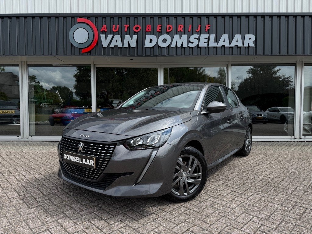 Peugeot 208 1.2 PureTech Active Pack - NL Auto Dealer Ond. C, Auto's, 1199 cc, Bedrijf, 19 km/l, Zilver of Grijs