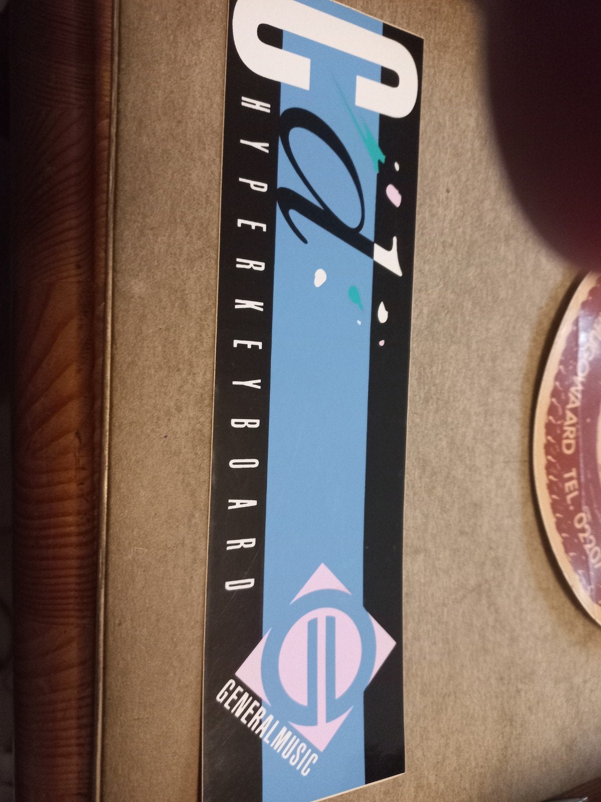 Generalmusic GEM Hyperkeyboard sticker, Verzamelen, Stickers, Ophalen of Verzenden