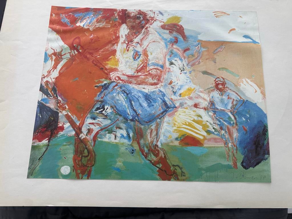 Jan van Diemen - Hockey, Antiek en Kunst, Ophalen of Verzenden