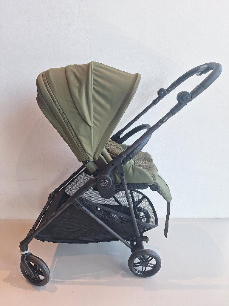 Cybex Melio carbon kinderwagen 2-in-1, Ophalen, Zo goed als nieuw, Overige merken, Verstelbare rugleuning