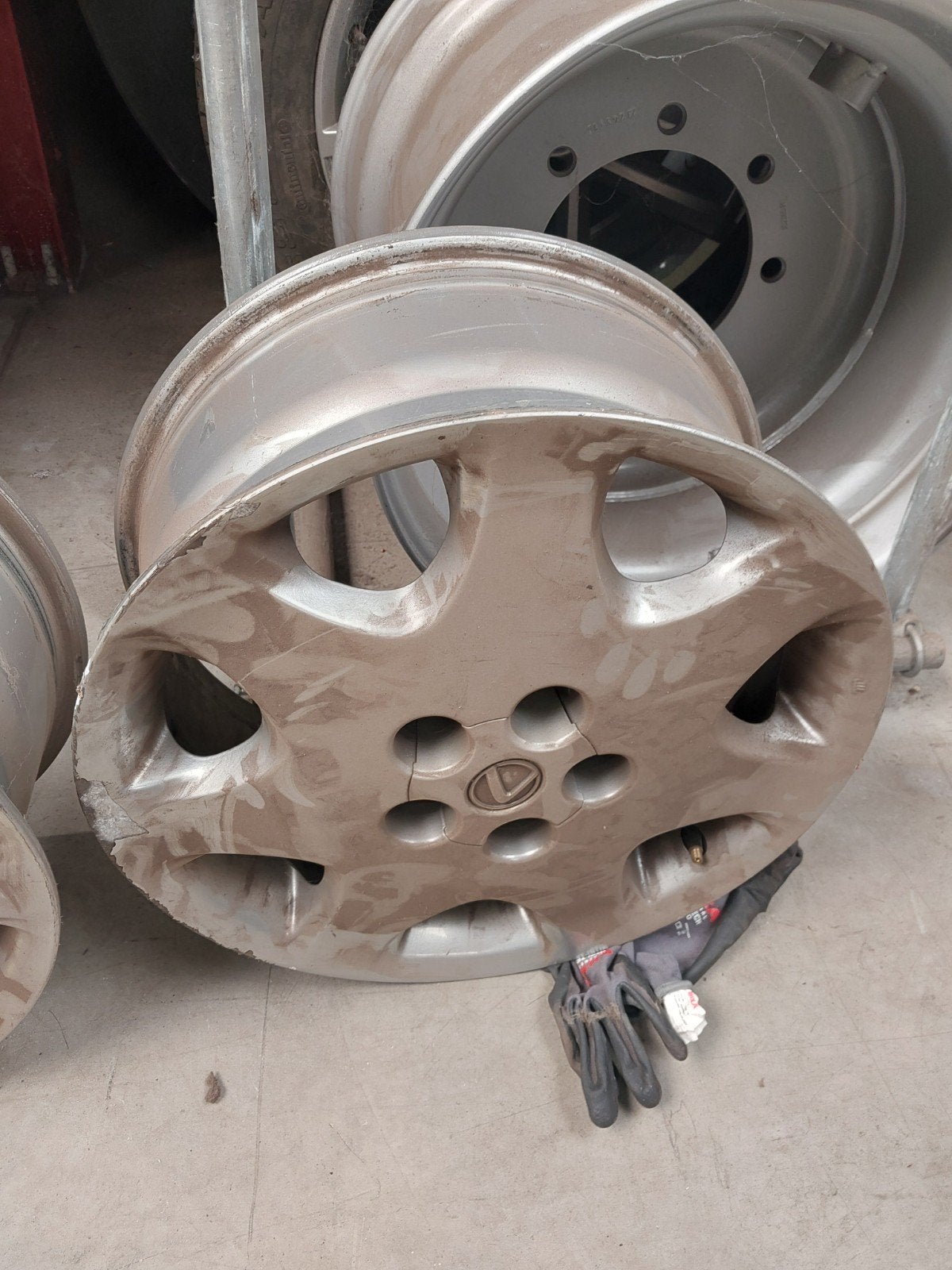17" lexus velgen 4 stuks, Ophalen, Gebruikt, Lexus