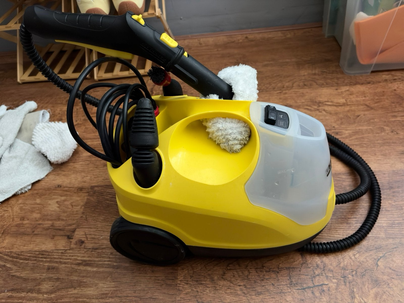 Karcher sc4, Ophalen, Gebruikt