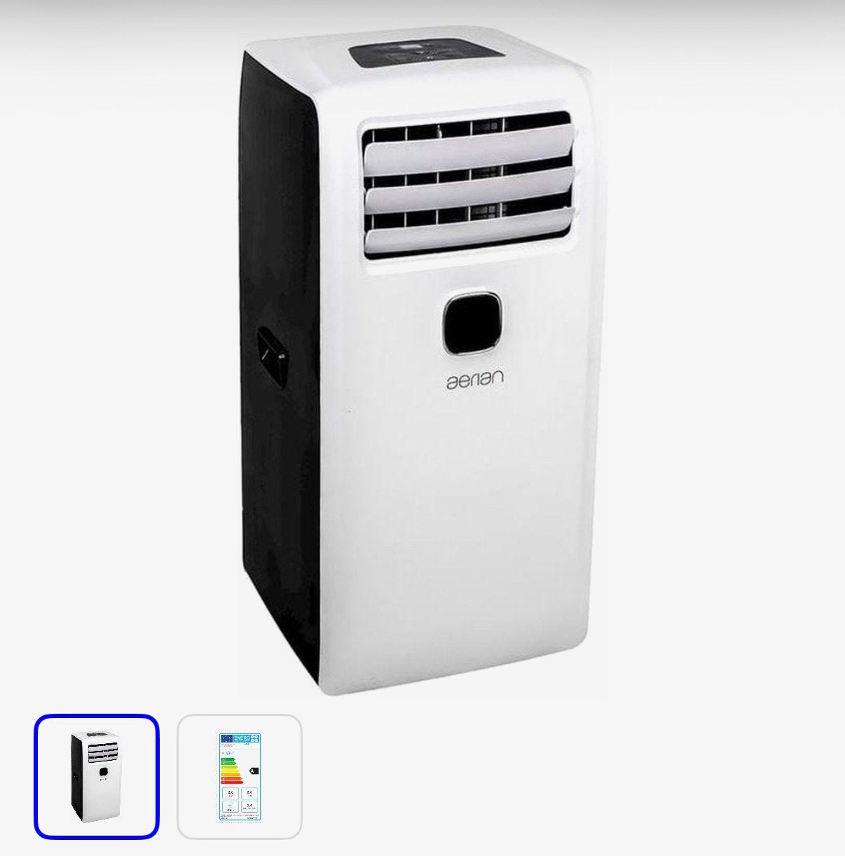 Aerian mobiele airco AAC9000 W - koelen en ontvochtigen, Witgoed en Apparatuur, Airco's, Ophalen, 3 snelheden of meer, Zo goed als nieuw