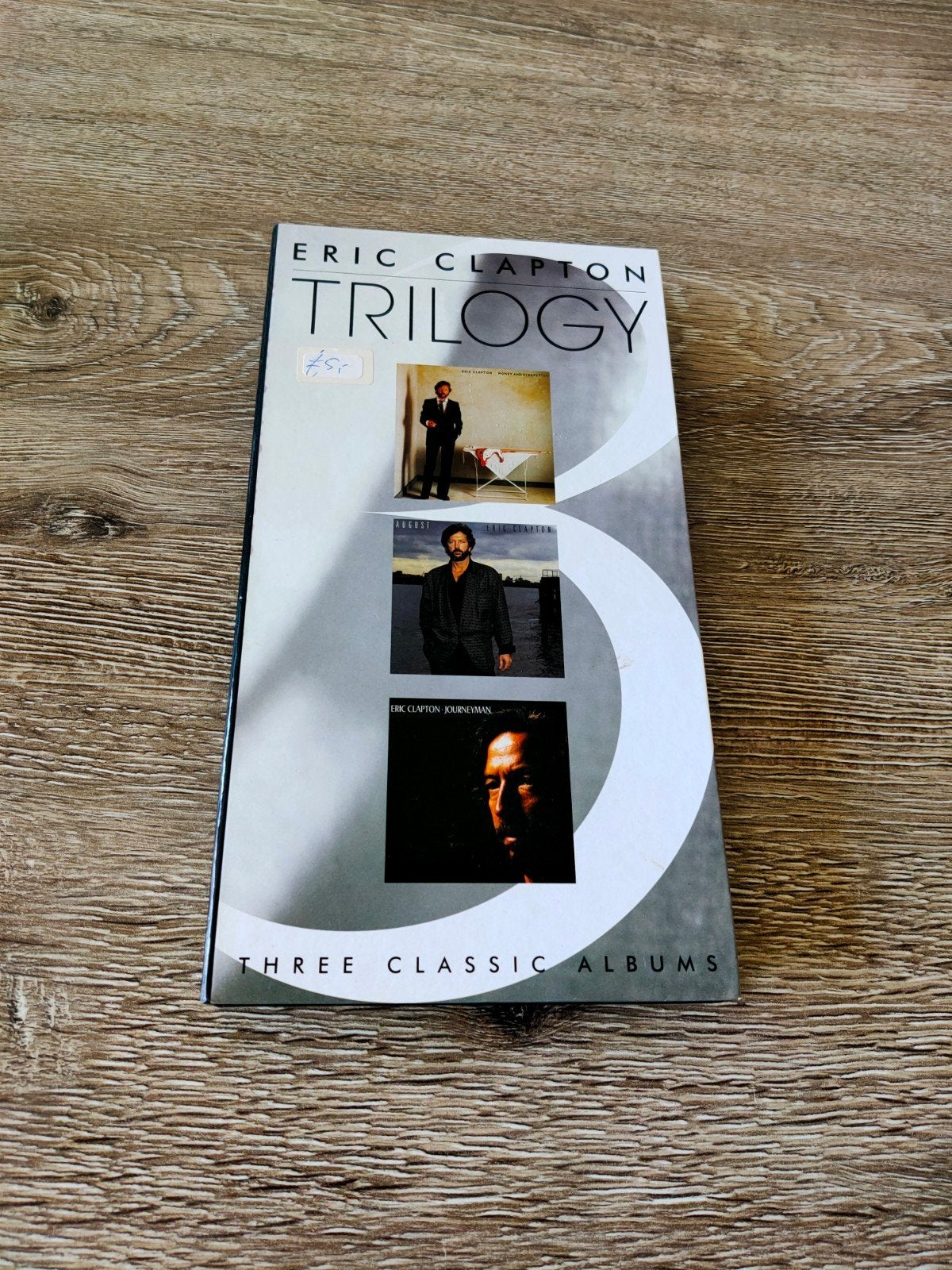 Rock Muziek 3 CD - Eric Clapton Trilogy Three Classic Albums, Ophalen of Verzenden, Zo goed als nieuw, Poprock