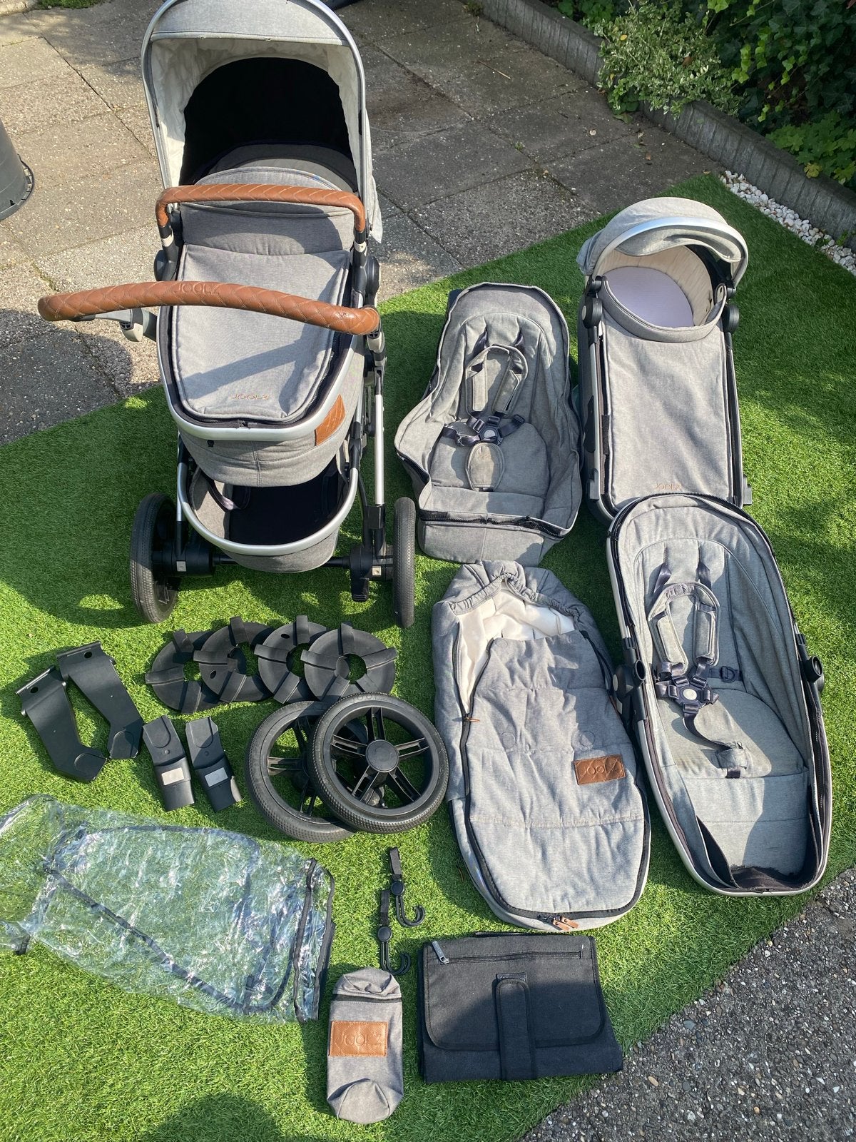 Complete Joolz Geo Duo kinderwagen, Gebruikt, Duowagen, Combiwagen, Ophalen