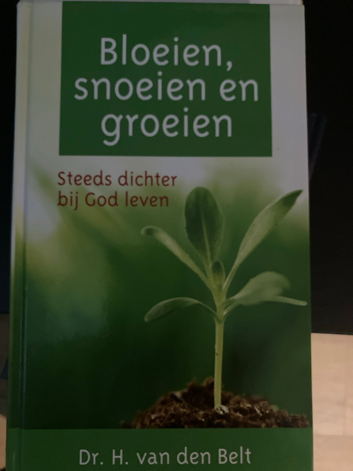 Bloeien, snoeien en groeien - Steeds dichter bij God leven, Ophalen of Verzenden, Zo goed als nieuw, Christendom | Protestants
