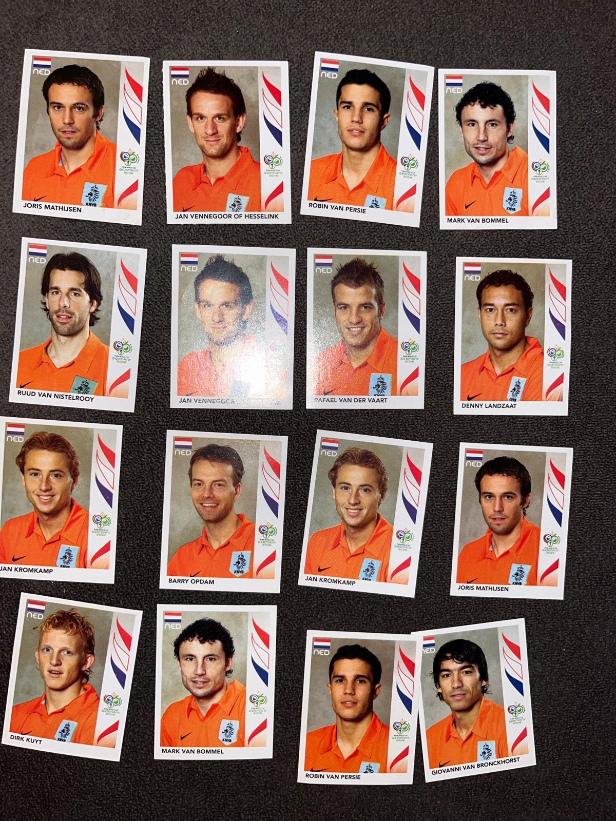 Panini WK 2006 – 306 ongeplakte stickers. (Ronaldo & Zidane), Verzamelen, Ophalen of Verzenden, Gebruikt, Overige sporten, Poster, Plaatje of Sticker