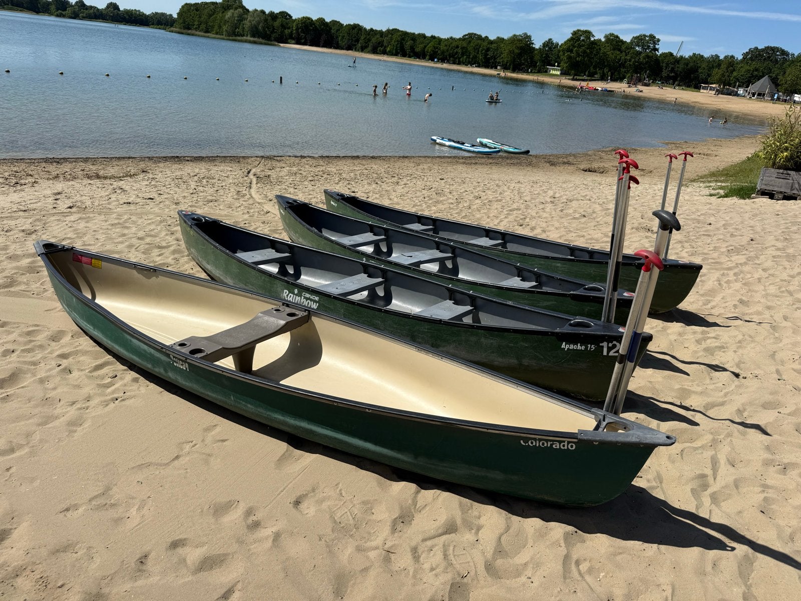 Rainbow Apache Kano / Kayak - Perfect voor avontuur op het w, Ophalen, Gebruikt, Met peddels, Twee personen