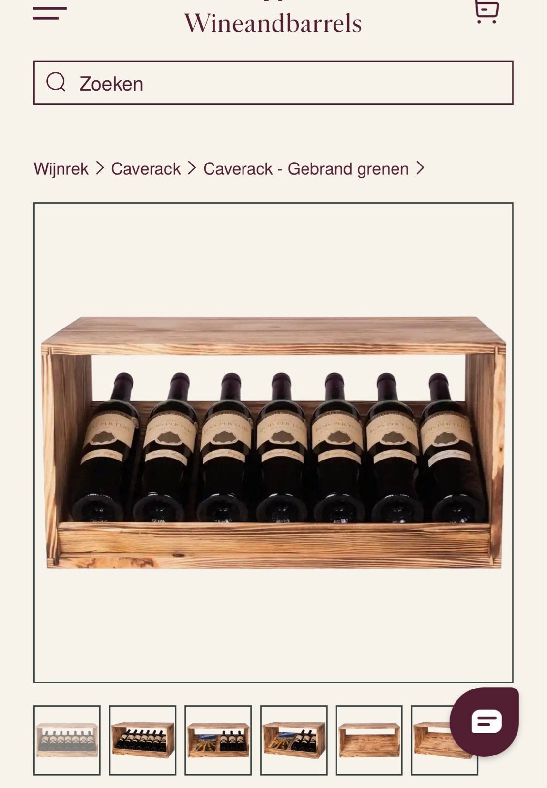 Wijn Caverack half Leo en half Andino van Wine and Barrels, Ophalen, Nieuw, Hout, 5 tot 15 flessen