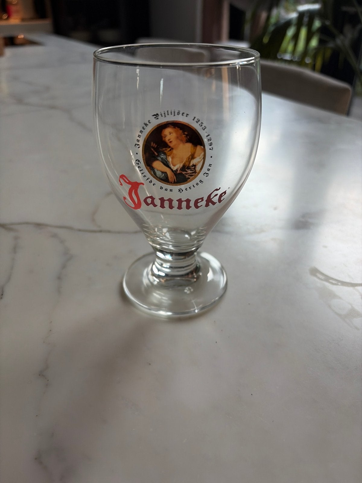 Jan Pieter Theunissen Janneke Bierglas, Verzamelen, Ophalen of Verzenden, Zo goed als nieuw, Glas of Glazen, Grolsch
