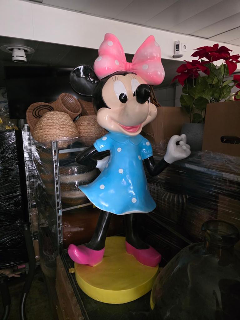 Minnie Mouse Beeld - Groot Formaat (ca. 130 cm), Ophalen, Info@leukespullenkleineprijsjes.nl, Disney, Zo goed als nieuw