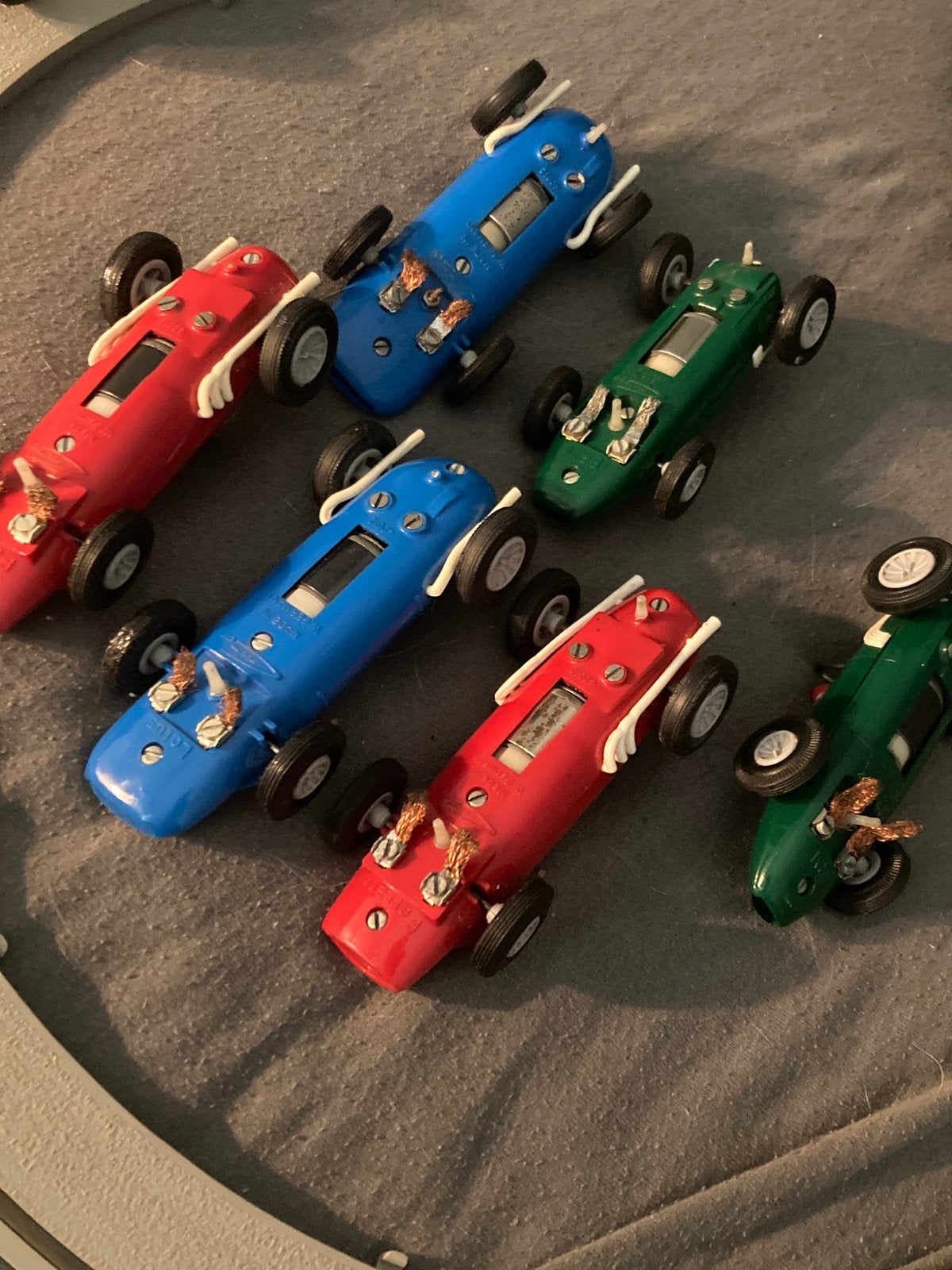 Stabo car slotcars, 6 stuks, Overige merken, Gebruikt, Onderdelen, Zelf te bouwen