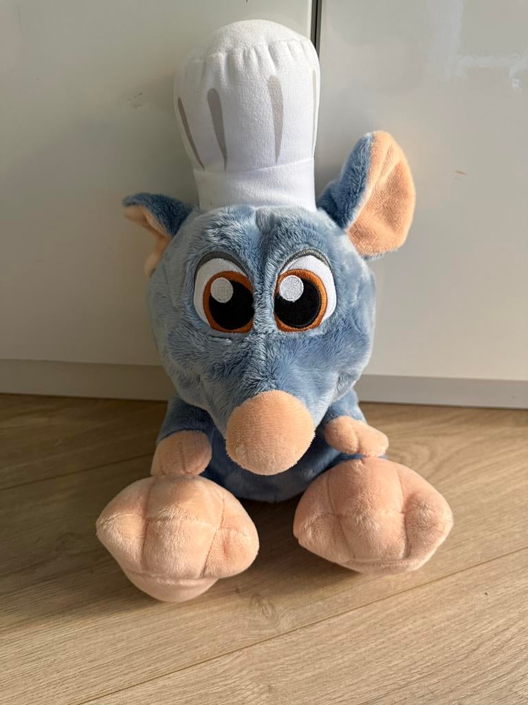 Originele disney pluche Remy, Ophalen of Verzenden, Zo goed als nieuw, Overige typen