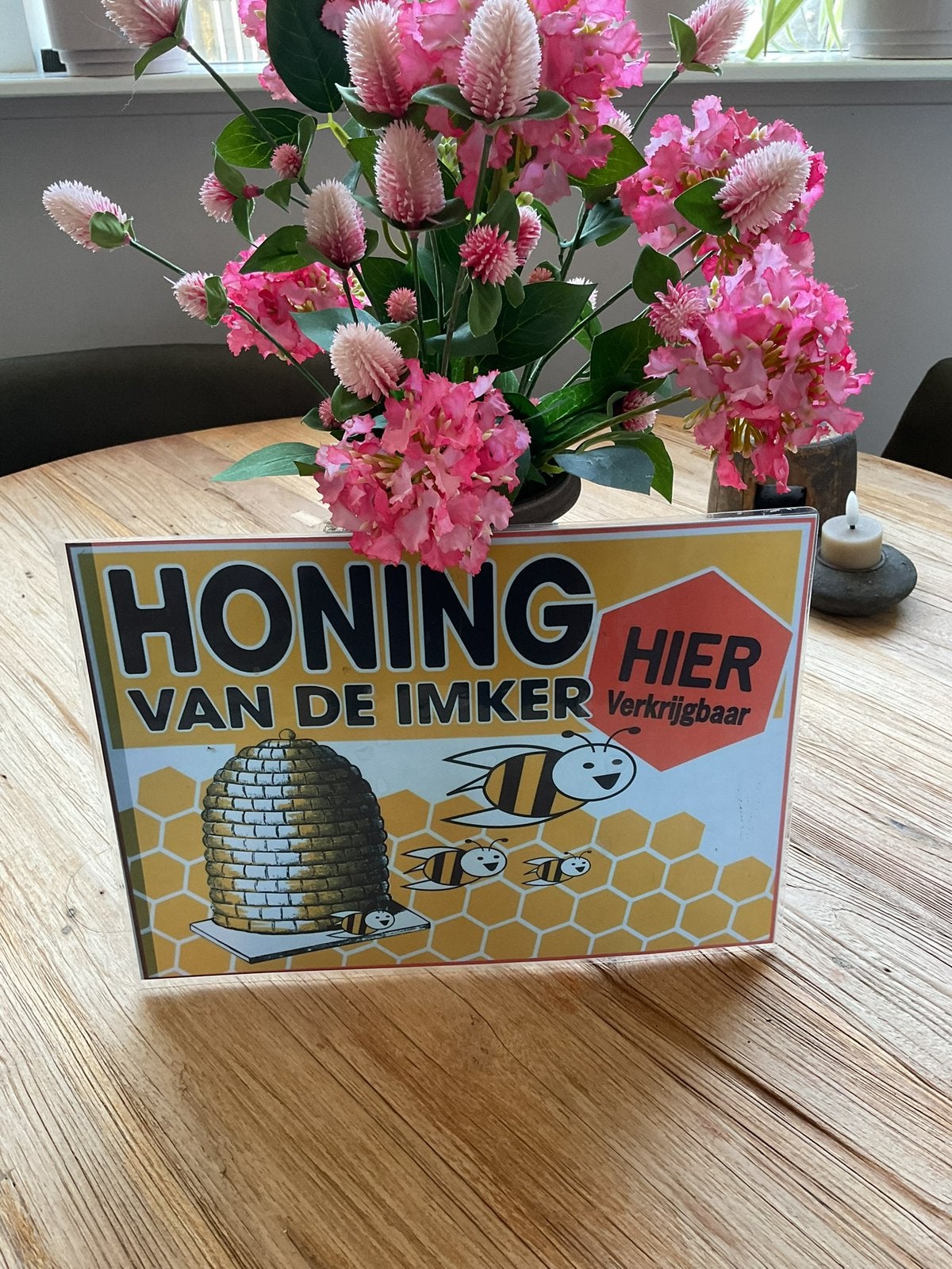 Honing rechtstreeks van de imker, Ophalen