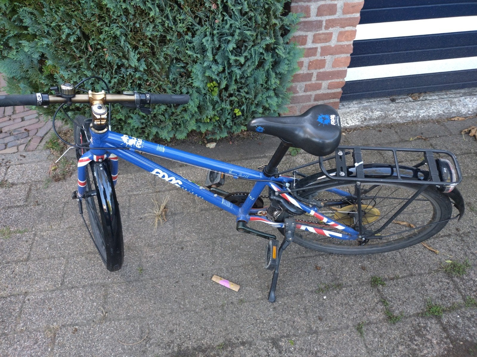 Frogbike 62 Kinderfiets, 24 inch wielen - Blauw, Ophalen, Gebruikt, Velgrem, 20 inch of meer