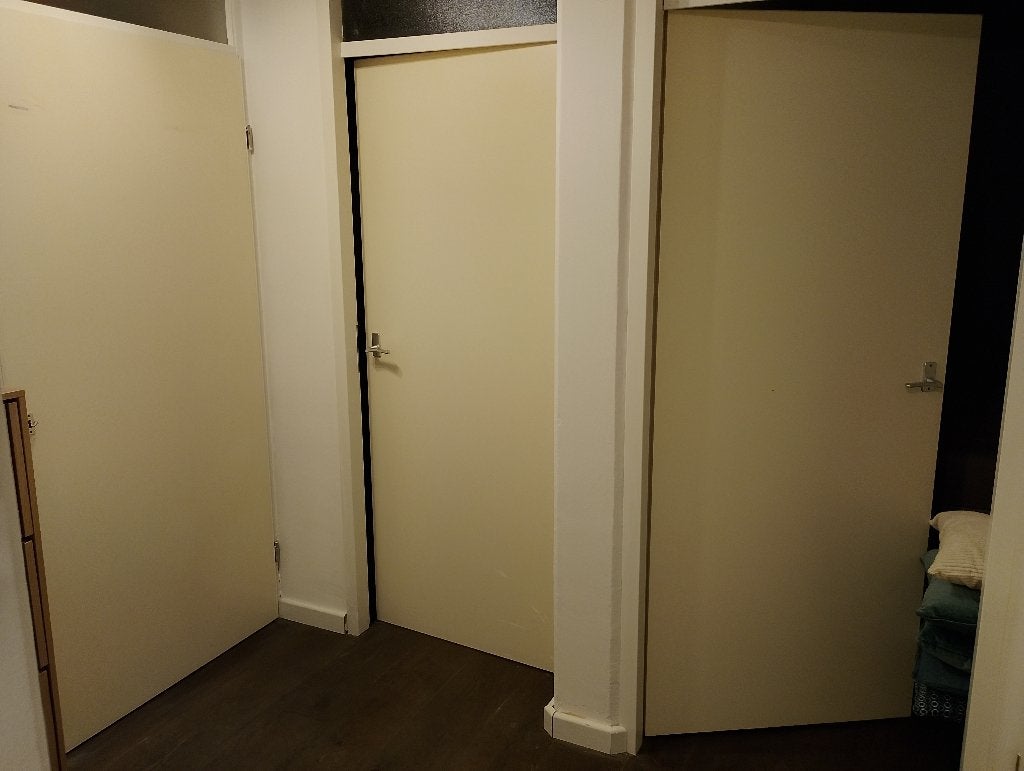 Twee binnendeuren- opdek, Ophalen, 80 tot 100 cm, Binnendeur, 200 tot 215 cm
