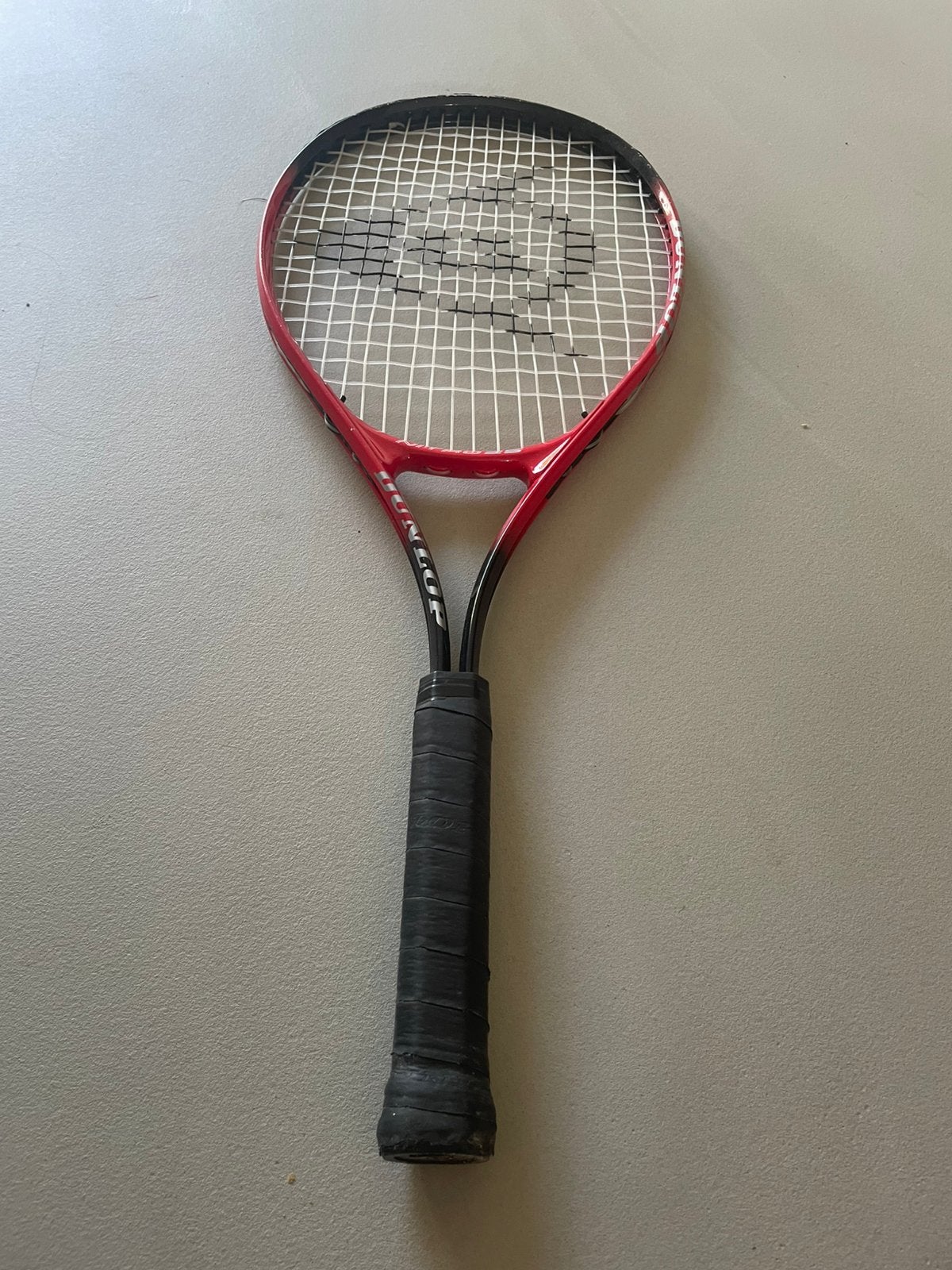 Dunlop nitro 25 tennis racket, Sport en Fitness, Tennis, Gebruikt, L4, Ophalen of Verzenden, Racket