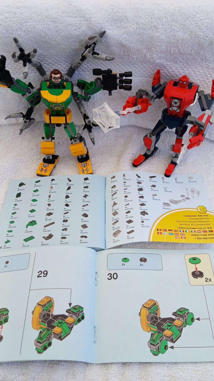 LEGO Spider-Man vs. Doctor Octopus Mech Battle (76198), Ophalen of Verzenden, Zo goed als nieuw