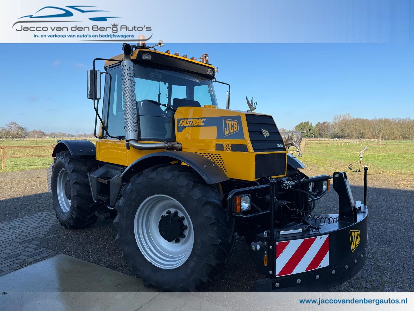 Jcb FASTRAC 185 Turbo I Gerestaureerd, Auto's, Overige Auto's, Gebruikt, Overige carrosserieën, Overige brandstoffen, Airconditioning