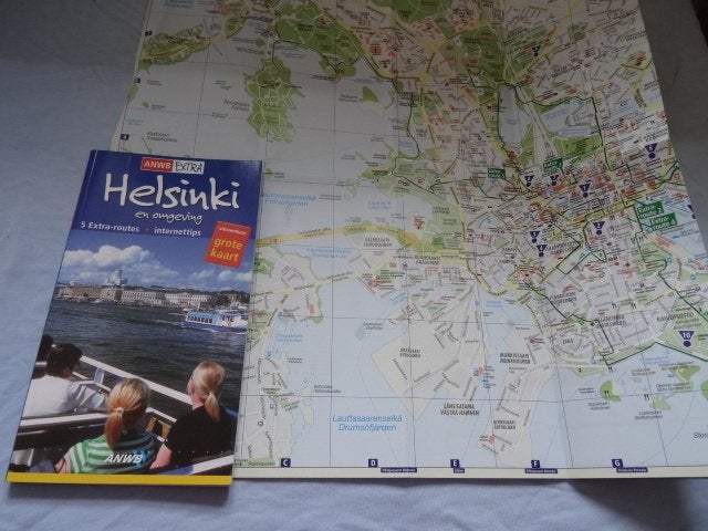 anwb extra reisgids Helsinki (Finland); met plattegrond, Europa, Ophalen of Verzenden, Zo goed als nieuw, Reisgids of -boek