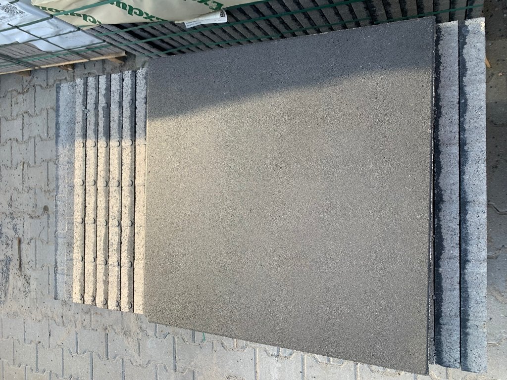 Budget terrastegel 60x60x4 cm Nero Zwart - J&W 9, Tuin en Terras, Tegels en Klinkers, Ophalen, Nieuw, 10 m² of meer, Nvt