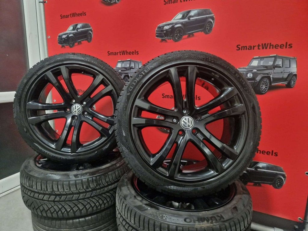 19 inch ORIGINEEL VOLKSWAGEN TIGUAN R-LINE VELGEN EN BANDEN, Auto-onderdelen, Banden en Velgen, Banden en Velgen, Niet ingevuld