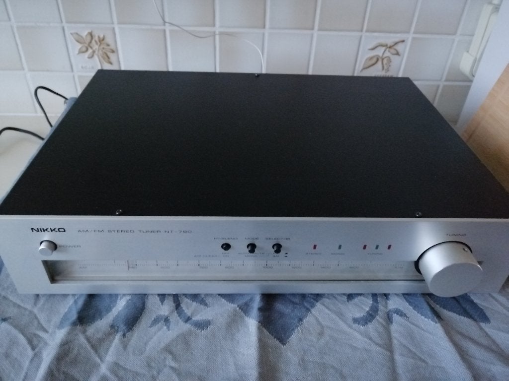 Nikko NT-790 FM Stereo Tuner nt 790 vintage radio, Ophalen of Verzenden, Zo goed als nieuw