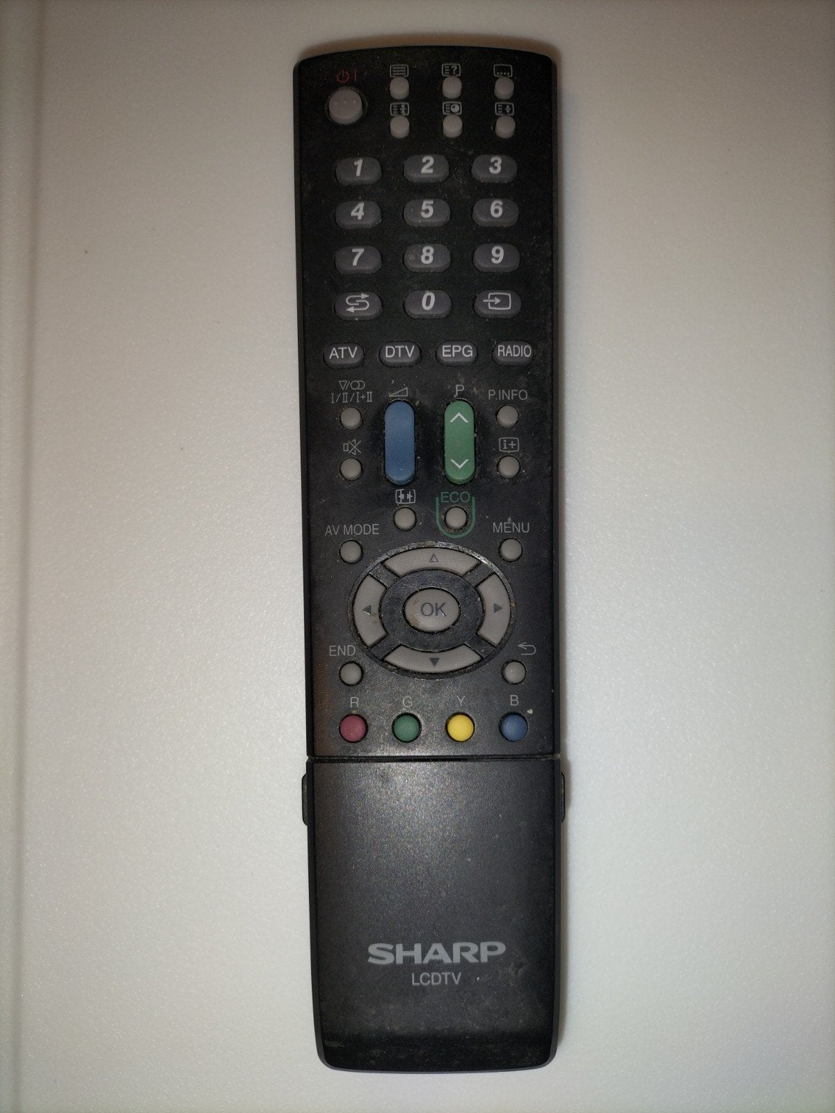 Sharp GA586WJSA Afstandsbediening voor LCD TV's, Ophalen of Verzenden, Gebruikt, Origineel, Tv