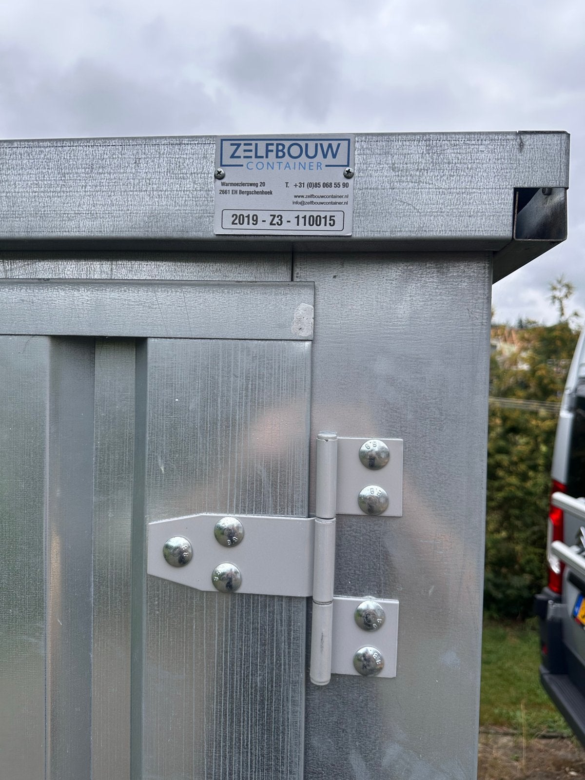Zelfbouw Container Berging - Metaal - Zo goed als nieuw, Prolac, 8121cv, Ophalen of Verzenden, Zo goed als nieuw
