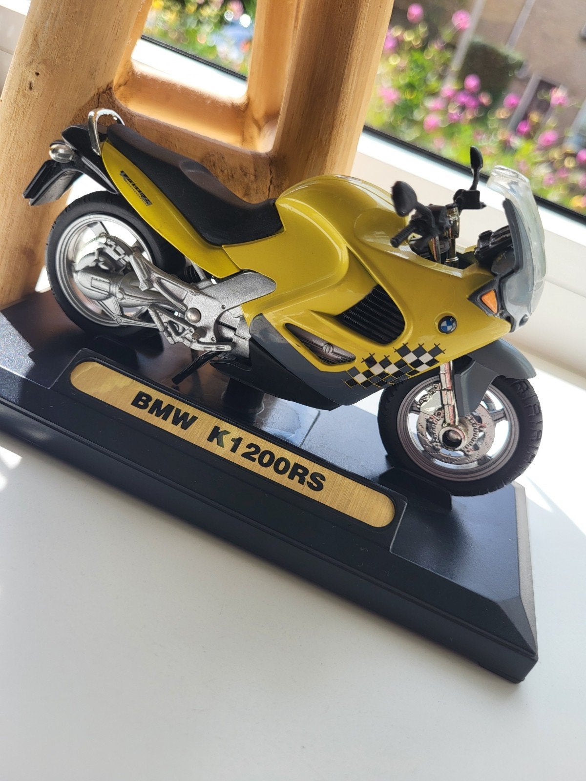 BMW K1200RS modelmotor - Geel, Ophalen of Verzenden, Zo goed als nieuw, Overige typen, Overige merken